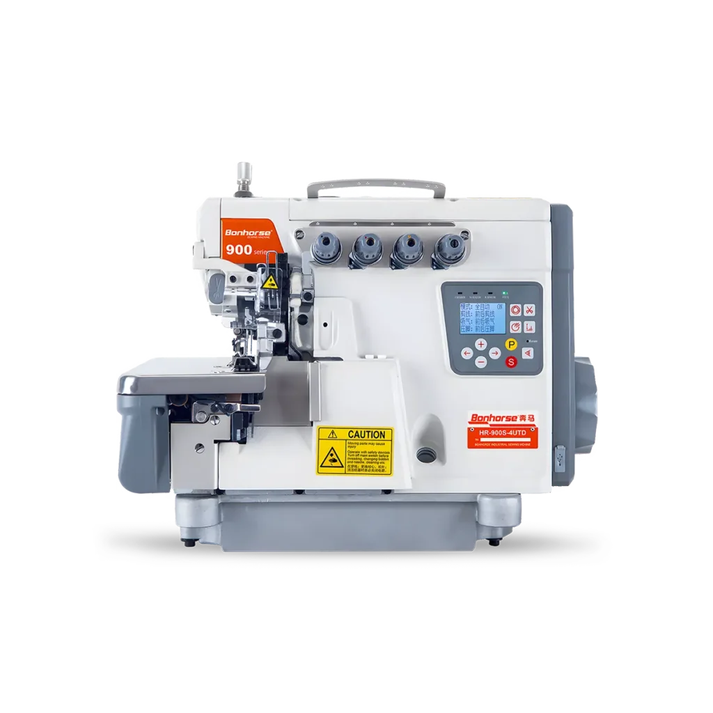 چرخ خیاطی سردوز 4 نخ فول کامپیوتری HR-900D-4 بن‌هورس
